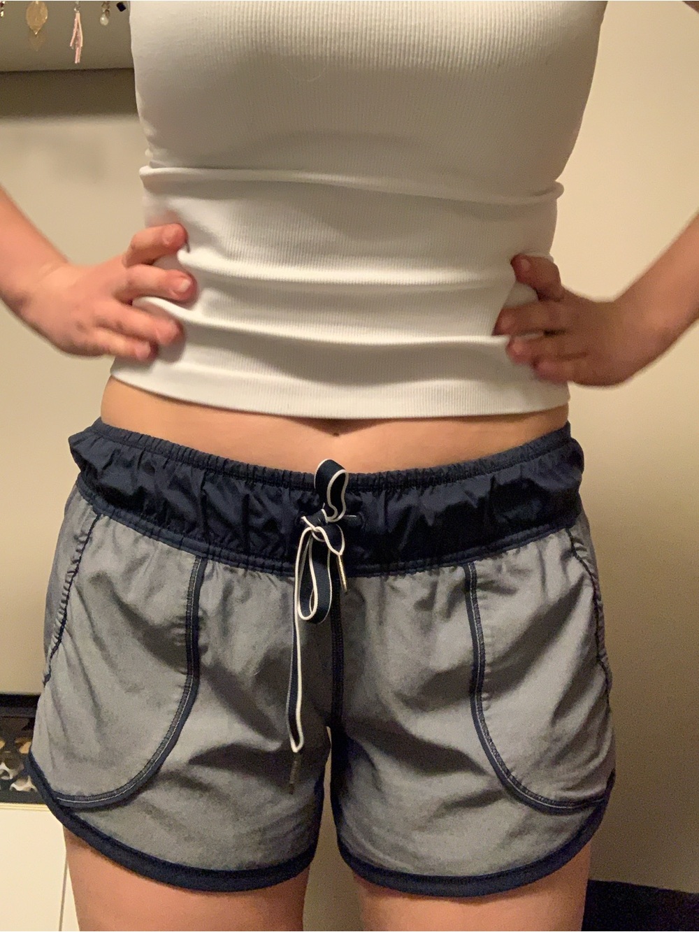 Lululemon Ruffled Jogging Shorts